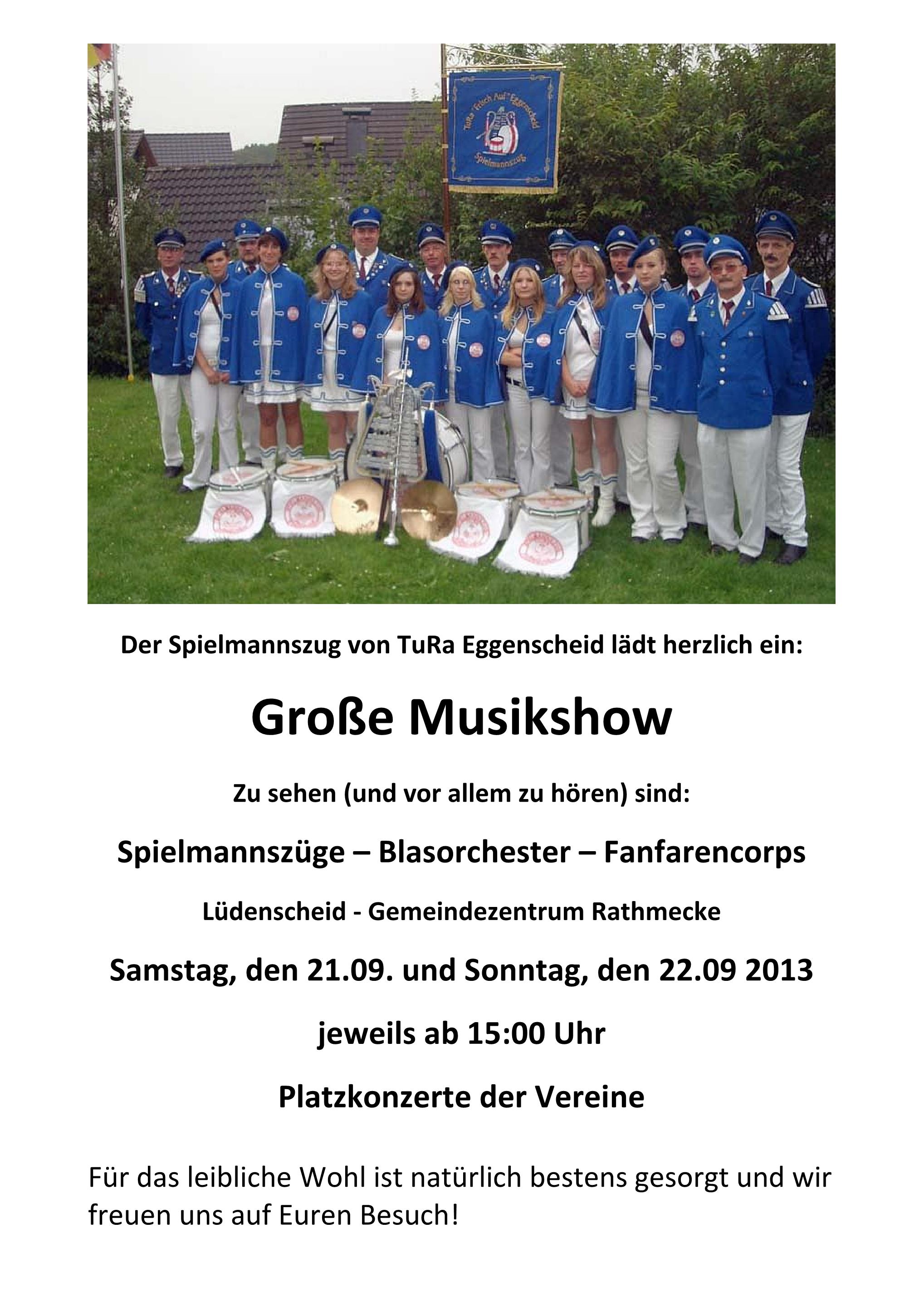 Musikshow 21.-22.09.2013